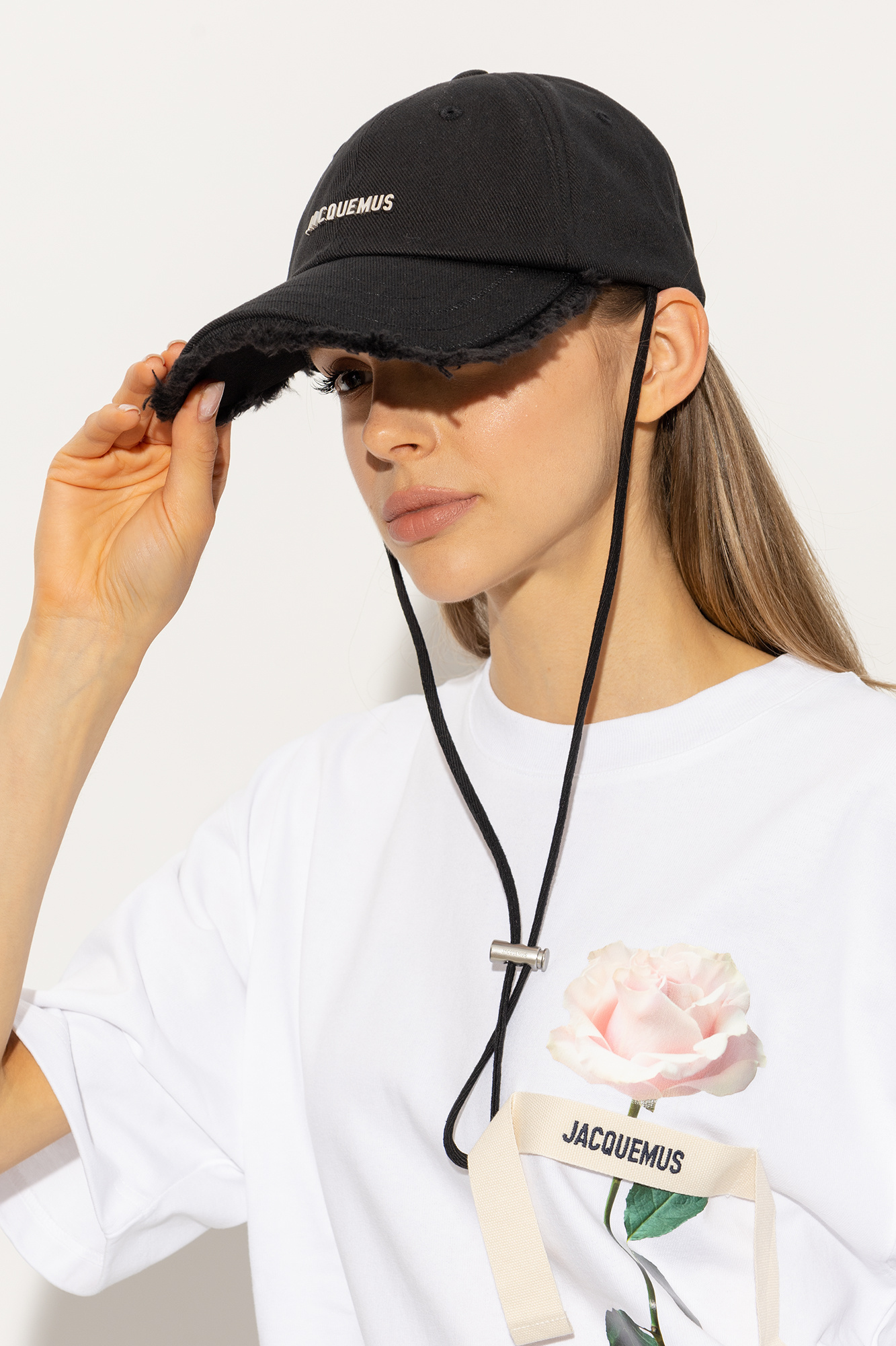 ジャックムス　LOGO キャップ　Black 新品！ ジャックムス LOGO キャップ Black 新品！（ジャックムス LOGO